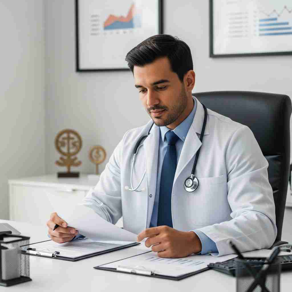 Uma imagem ilustrativa de Planejamento Previdenciário para Médicos