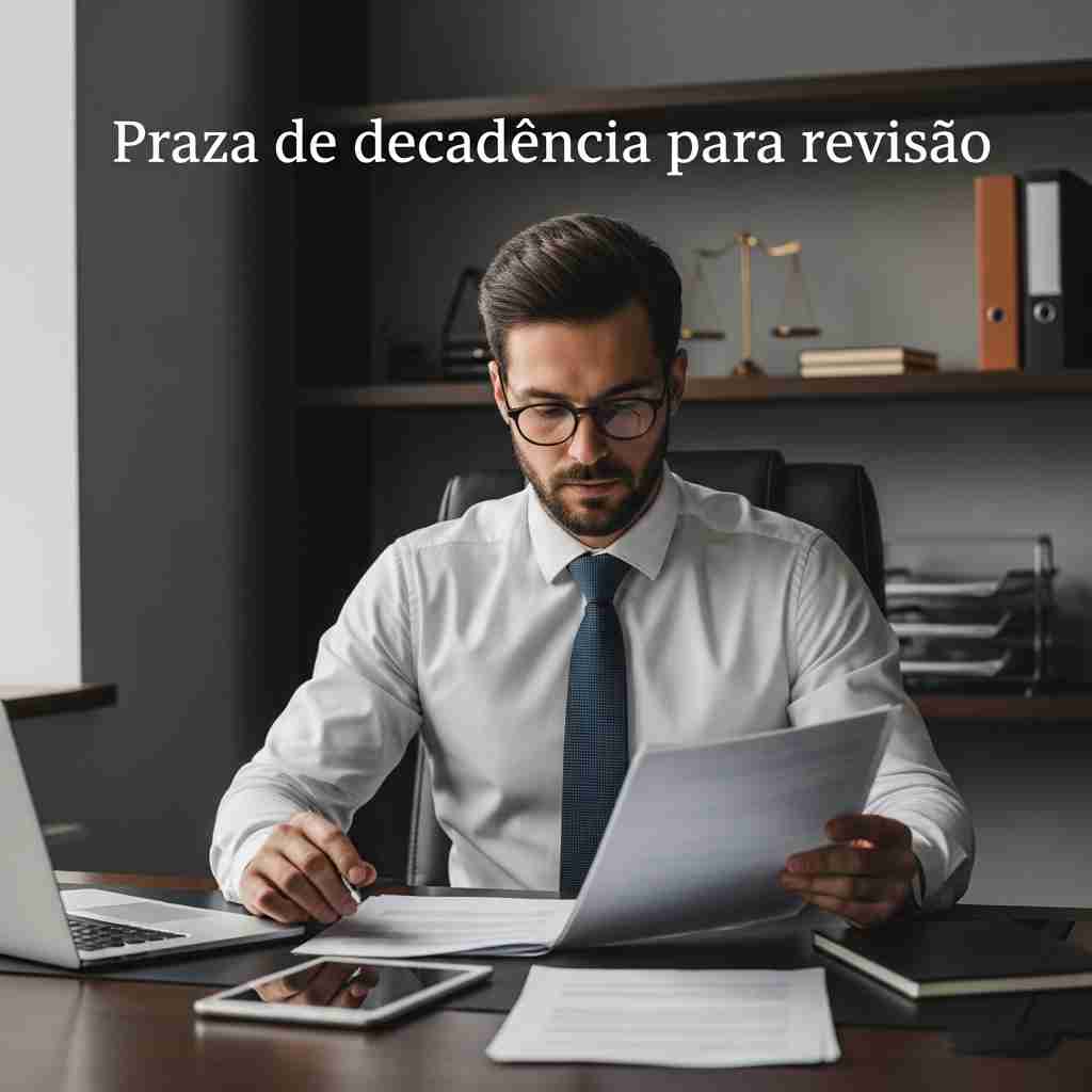 Uma imagem ilustrativa de Prazo de decadência para revisão